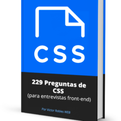 Libro de 229 Preguntas de CSS para entrevistas de desarrollo web (gratis)